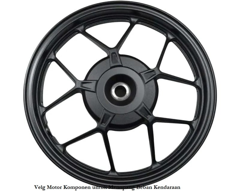 Velg Motor Komponen untuk Menopang Beban Kendaraan